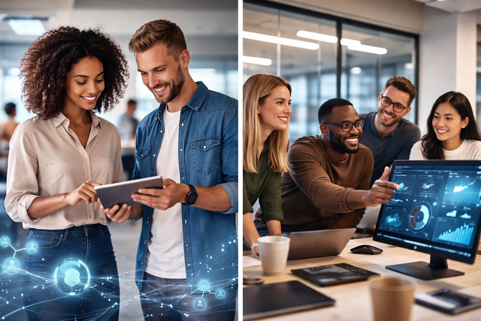 Atendimento humano e parceria / Human-centered partnership